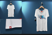 Loose Shirt On 5 Stages Mock-up, a Hoody Mockup by Mocca Mockups Store (Thumbnail 9 of 69)
