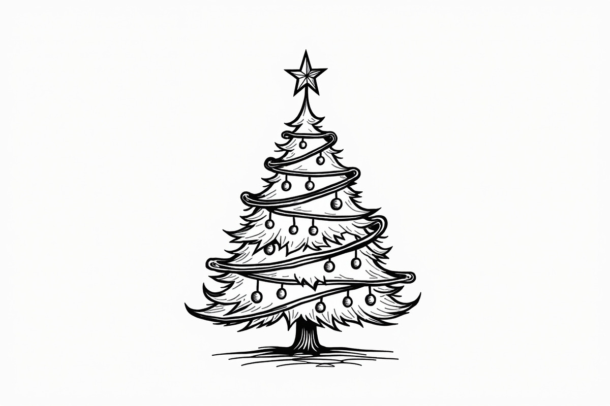 Christmas Tree Ornament Design Pack, an Illustration by musafir_fashion (Photo 19 of 21)