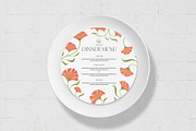 Circle Menu Layouts, a Flyer Template by BrandPacks (Thumbnail 3 of 4)