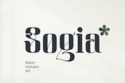 Sogia modern renaissance font, a Serif Font by kaer_shop (Thumbnail 1 of 9)