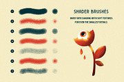 Shader Brushes for Illustrator, a Brush Add-On by pixelbuddha.net (Thumbnail 3 of 11)