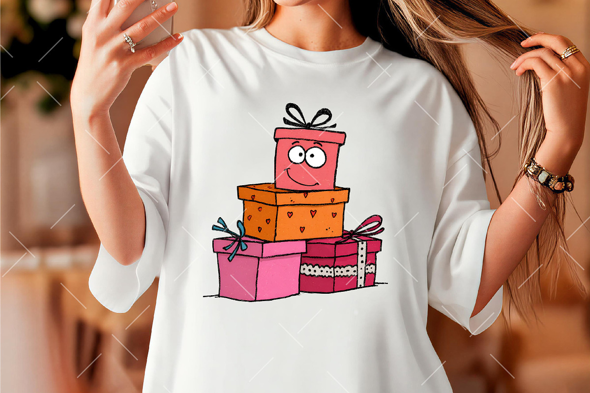 Coquette Valentine Clipart, an Illustration by OK Design (Photo 6 of 6)