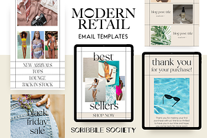Modern Retail Email Template Bundle