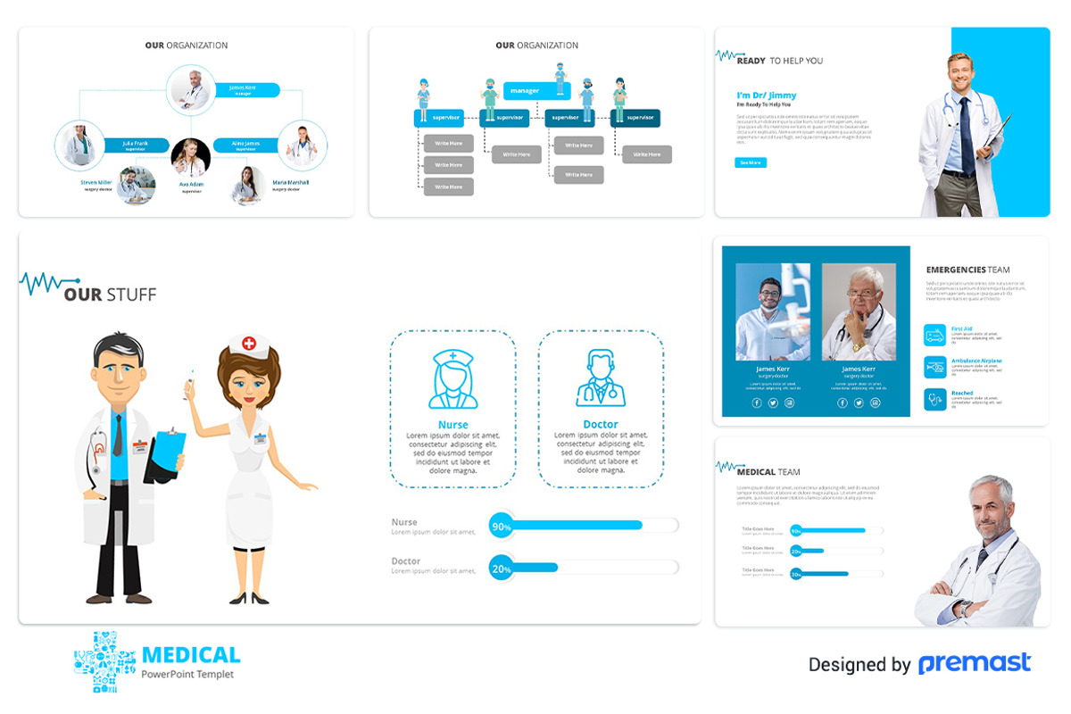 Medical Presentation template, a Presentation Template by Premast (Photo 13 of 19)