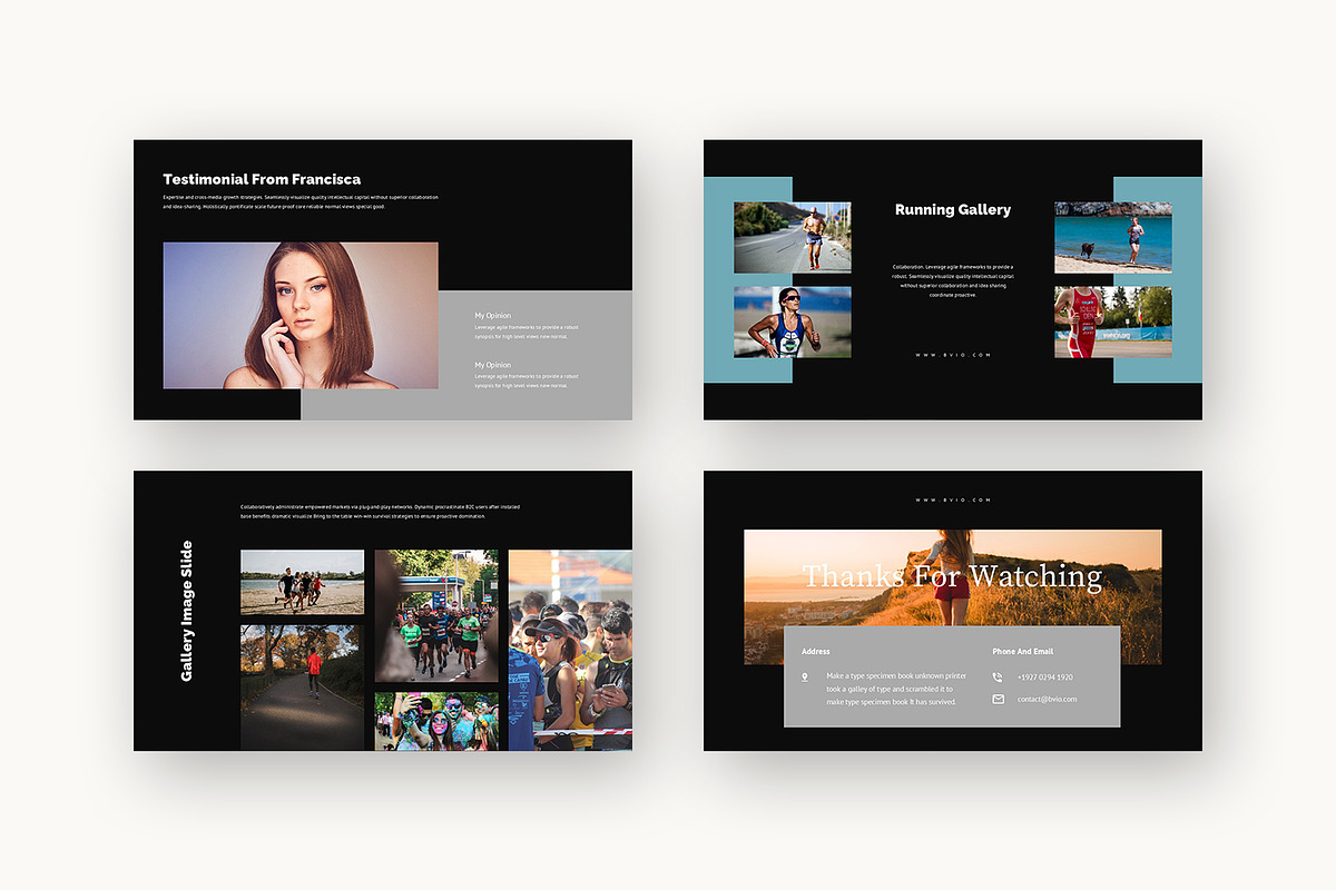 Bvio : Running Event Powerpoint, a Presentation Template by Punkl Camp (Photo 16 of 16)
