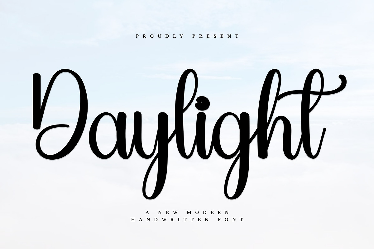 Daylight, a Handwritten Font by InermediaSTUDIO (Photo 1 of 7)