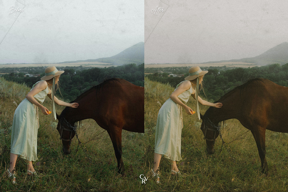 20 Vintage Lightroom Presets, a Preset Add-On by CVR Presets (Photo 6 of 6)