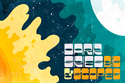 Aquatronik | Retro futuristic, a Handwritten Font by The Flying Type (Thumbnail 2 of 12)