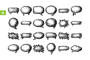 Speech Bubble Collection, an Object Graphic by RT Studio (Thumbnail 1 of 3)