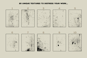 Distressed Vector Textures