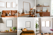 Poster Frame Mockup Set 6 PSD, a Product Mockup by SigaSigaMockup (Thumbnail 3 of 5)
