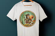 Watercolor Fantasy Creature, Squirel, an Animal Illustration by NStudio (Thumbnail 7 of 9)