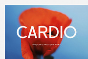 Cardio - Modern Sans Serif Font, a Sans Serif Font by TypeLogue (Thumbnail 1 of 5)