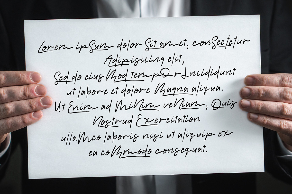 morano font preview 5