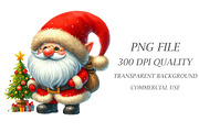 Watercolor Christmas Gnomes Clipart, a Person Illustration by Libby Wishes (Thumbnail 2 of 5)