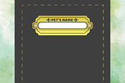 Pet Passport Editable Template, a Print Template by Illustrations By Azmira (Thumbnail 5 of 7)