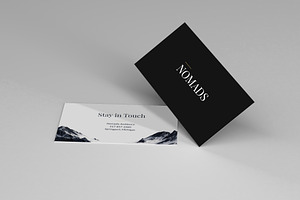 Business Card Mockup Template