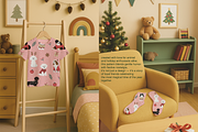 Christmas Doggy Dog Pattern, a Pattern Graphic by Mariia Kovalchuk (Thumbnail 8 of 10)
