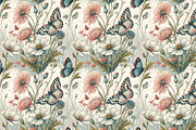 Botanic Garden Seamless Pattern Set, a Pattern Graphic by Designs by Helen Trupak (Thumbnail 4 of 8)