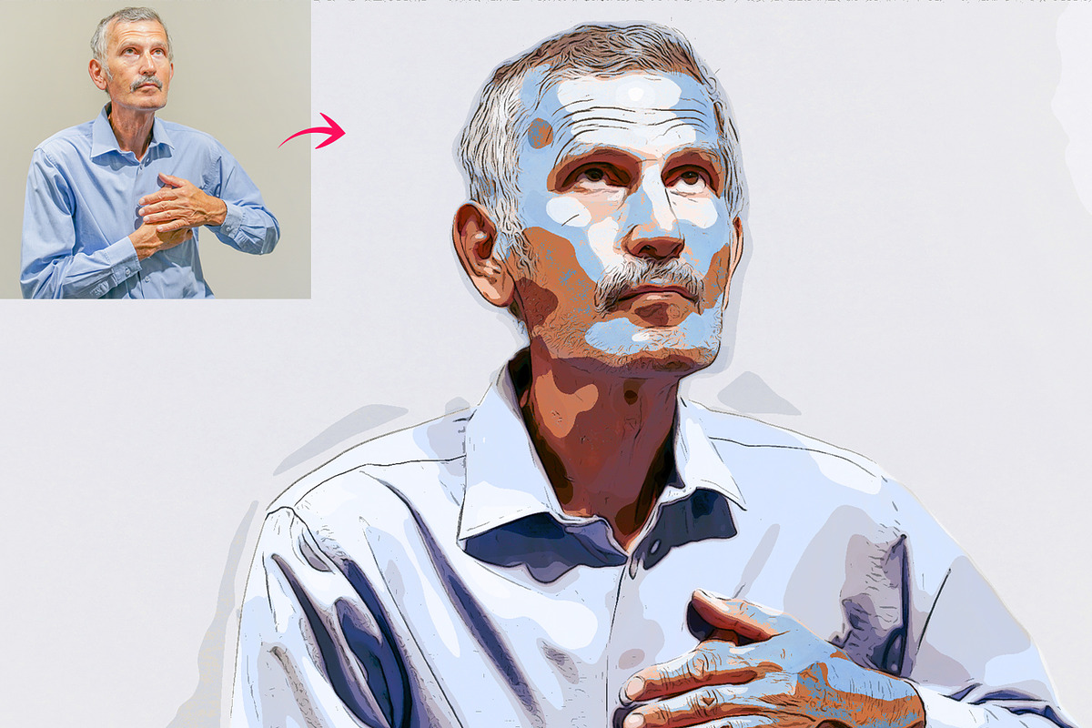 Abstract Art Photoshop Action, an Action Add-On by MRI STUDIO (Photo 5 of 16)