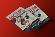Modern Fitness Center Flyer, a Flyer Template by Neermana (Thumbnail 4 of 4)
