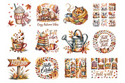 Cozy Fall Clipart & Seasonal Designs, a Seasonal Illustration by Whimsy Brush Studio (Thumbnail 4 of 9)