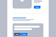 Website Landing Page Wireframe, a Landing Page Template by CreativeShaper (Thumbnail 5 of 6)