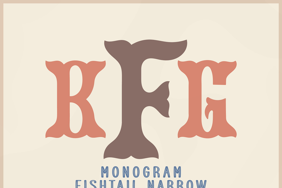 Fishtail Narrow, a Serif Font by MaxArt Foundry (Photo 1 of 3)