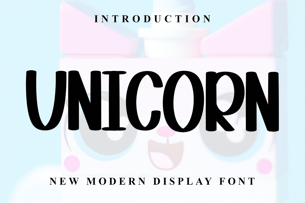 Unicorn, a Serif Font by FreshTypeINK (Photo 1 of 8)