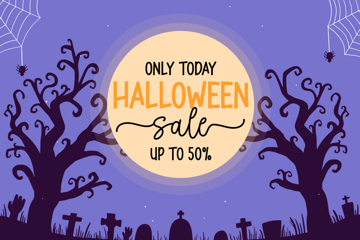 Spookies Halloween, a Script Font by DN Creative (Photo 4 of 9)