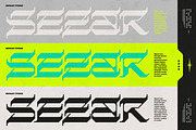 Barok Display Typeface, a Sans Serif Font by God Control (Thumbnail 5 of 10)