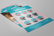 Double Sided Sweet Shop Flyer, a Flyer Template by designerds (Thumbnail 3 of 5)