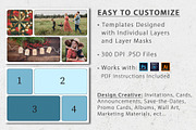 4x6 Photo Card Design Template Pack, an Invitation Template by Loveurstyle Designs (Thumbnail 4 of 5)