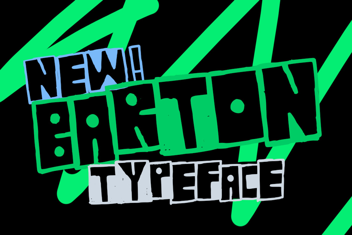 Barton - Chunky Handmade Block Font, a Handwritten Font by PlayFont Studio (Photo 1 of 5)