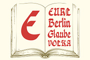 Syarekat Arabican Blackletter, a Font by Bonjie (Thumbnail 7 of 10)