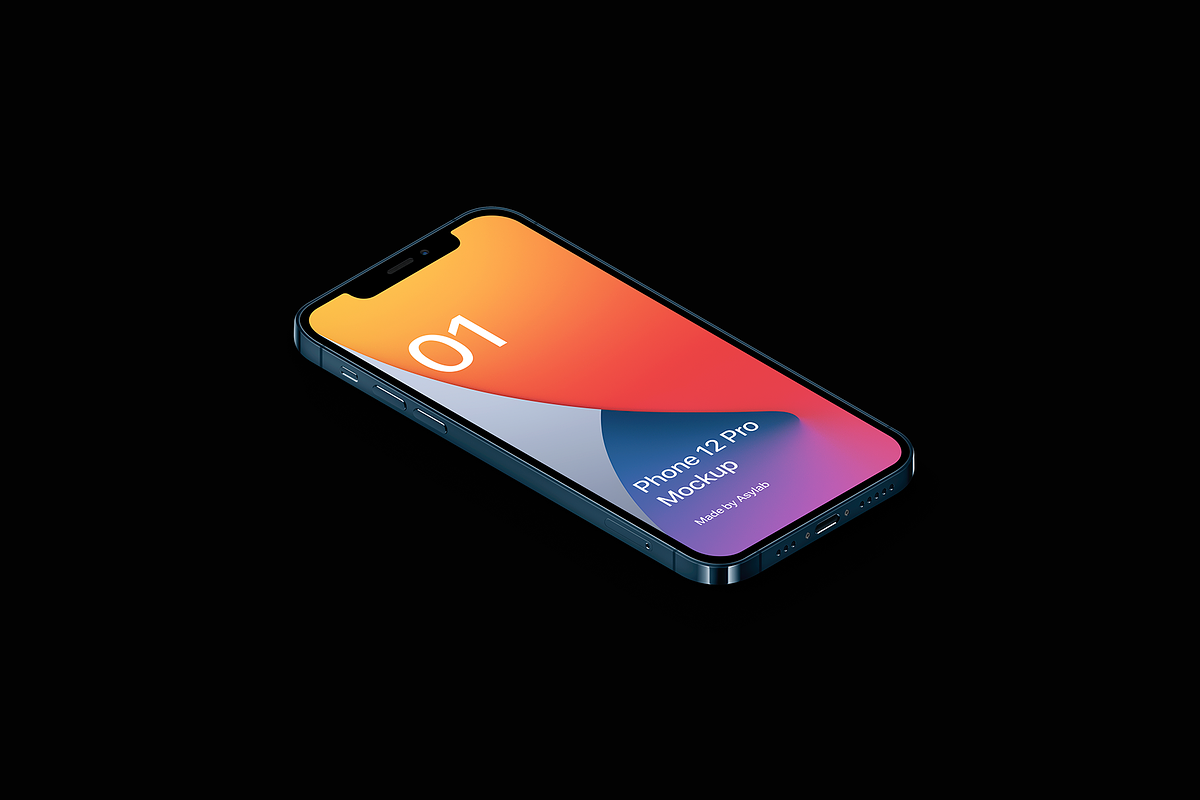 Phone 12 Pro - 20 Mockups Scenes, an iPhone Mockup by Asylab (Photo 15 of 37)
