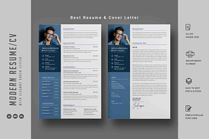 218. Modern Resume Template