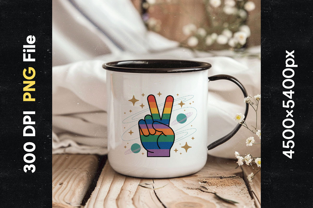 LGBT Celestial Sublimation Bundle, an Object Graphic by GlitterCraft (Photo 37 of 61)