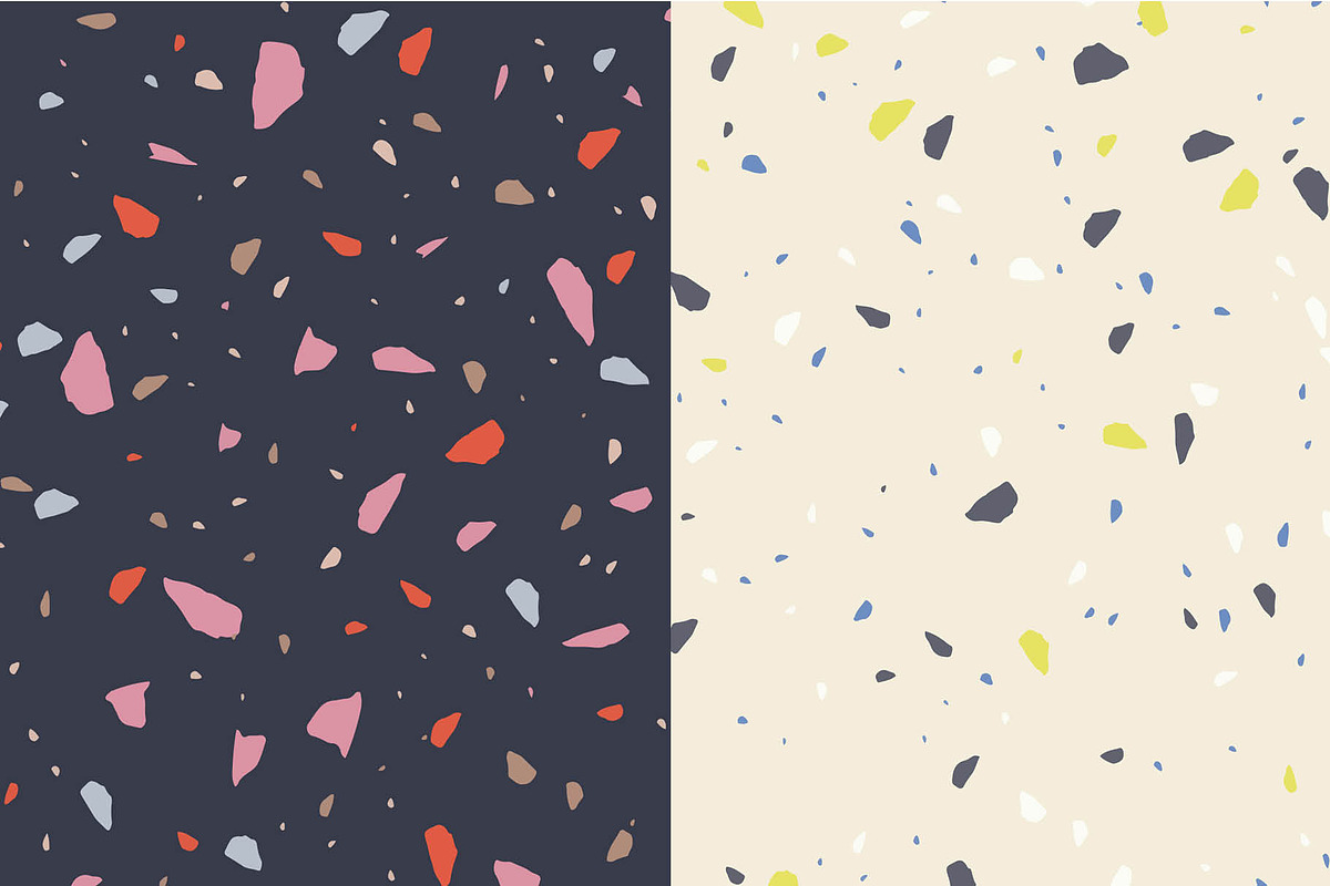 Terrazzo Patterns, a Graphic by Designdell (Photo 4 of 4)