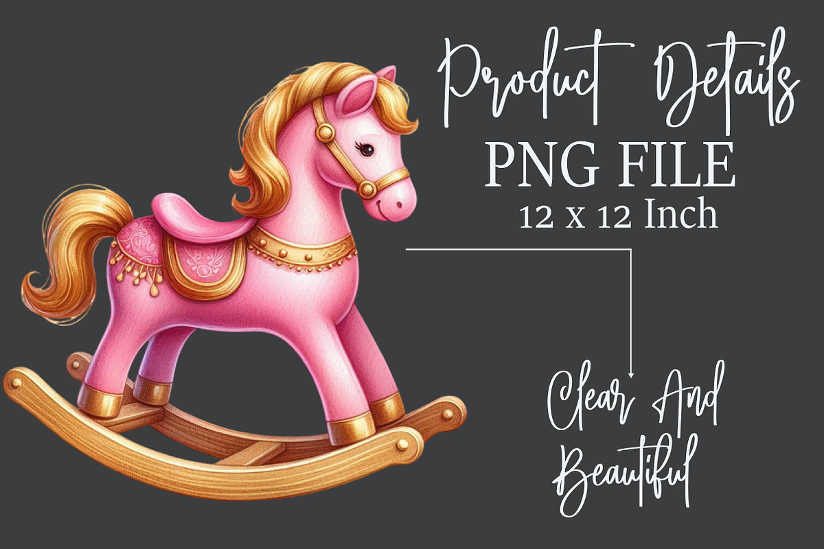 Pink Baby Girl Nursery Clipart, an Illustration by Rose Art (Photo 8 of 9)