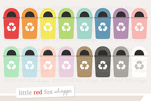 Recycling Bin Clipart
