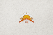 Modern Roof House with Sun Logo, a Branding & Logo Template by Luxury Logos (Thumbnail 4 of 4)
