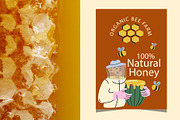 Bee Farm. Beekeeping and honey, a Food Illustration by Luamor (Thumbnail 6 of 10)