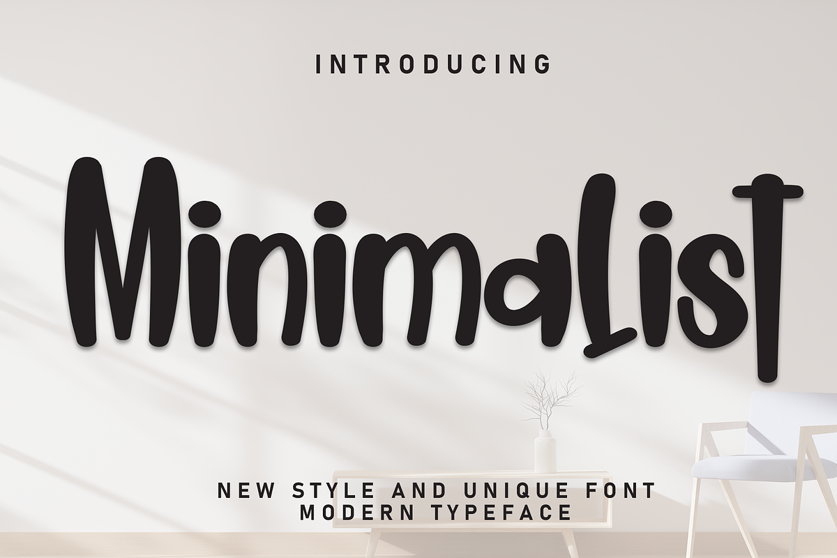 Minimalist | Script Font, a Script Font by Scratchones (Photo 1 of 8)