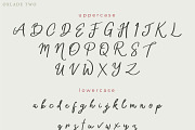 Oxlade Script Font, a Script Font by yellowline (Thumbnail 10 of 11)
