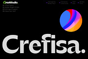 Crefisa Variable Sans Serif, a Sans Serif Font by Mulkan Nazir (Thumbnail 1 of 15)