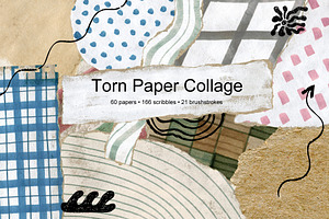 Torn papers clipart.