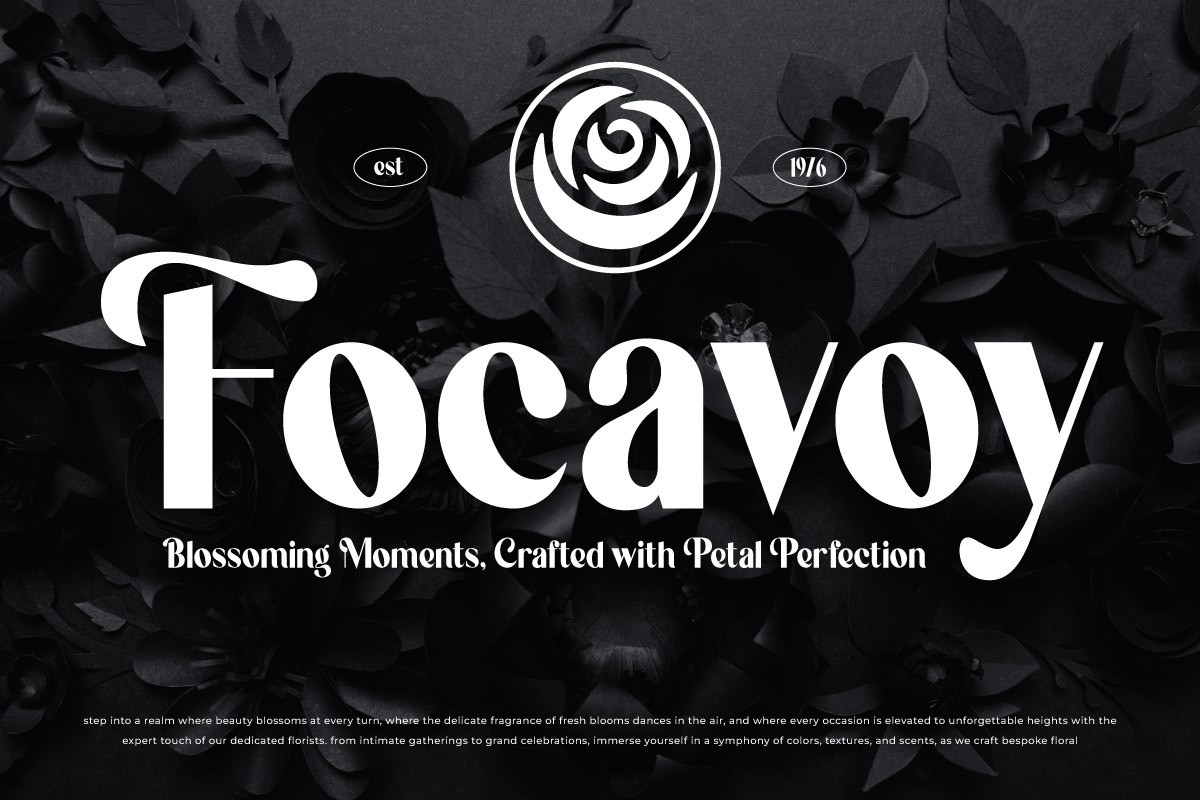 Queen Temoz - Modern Display Font, a Serif Font by twinstd (Photo 2 of 9)