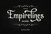 Empirelines, a Blackletter Font by Haksen (Thumbnail 1 of 7)