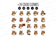 Owl Teacher Character Bundle, an Education Illustration by Palau (Thumbnail 7 of 9)
